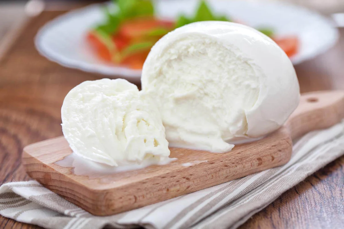 Mozzarella · lait de bufflonne
